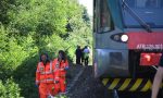 Un uomo morto  sotto il treno ad Arcore FOTO