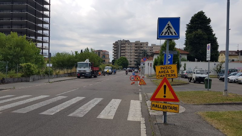 A Desio al via i lavori per garantire il transito in sicurezza nel quartiere San Giorgio
