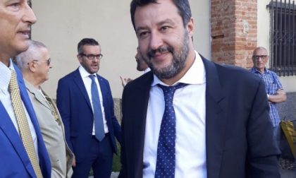 Matteo Salvini al matrimonio di una conduttrice tv FOTO