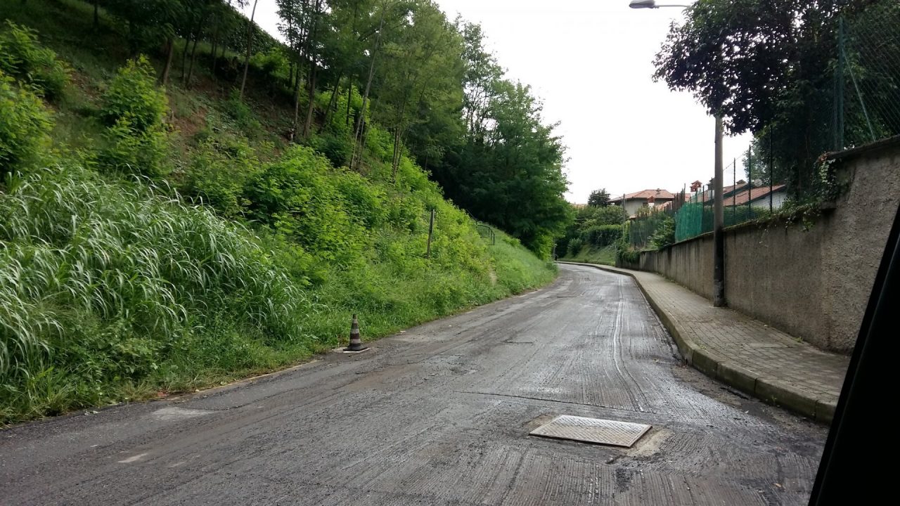 Divieto di transito temporaneo per asfaltatura