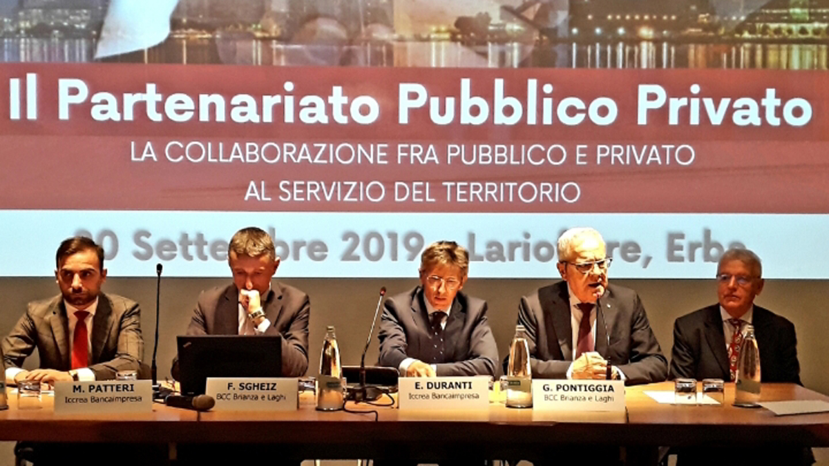 Convegno Bcc Brianza e Laghi: collaborazione vincente tra pubblico e privato