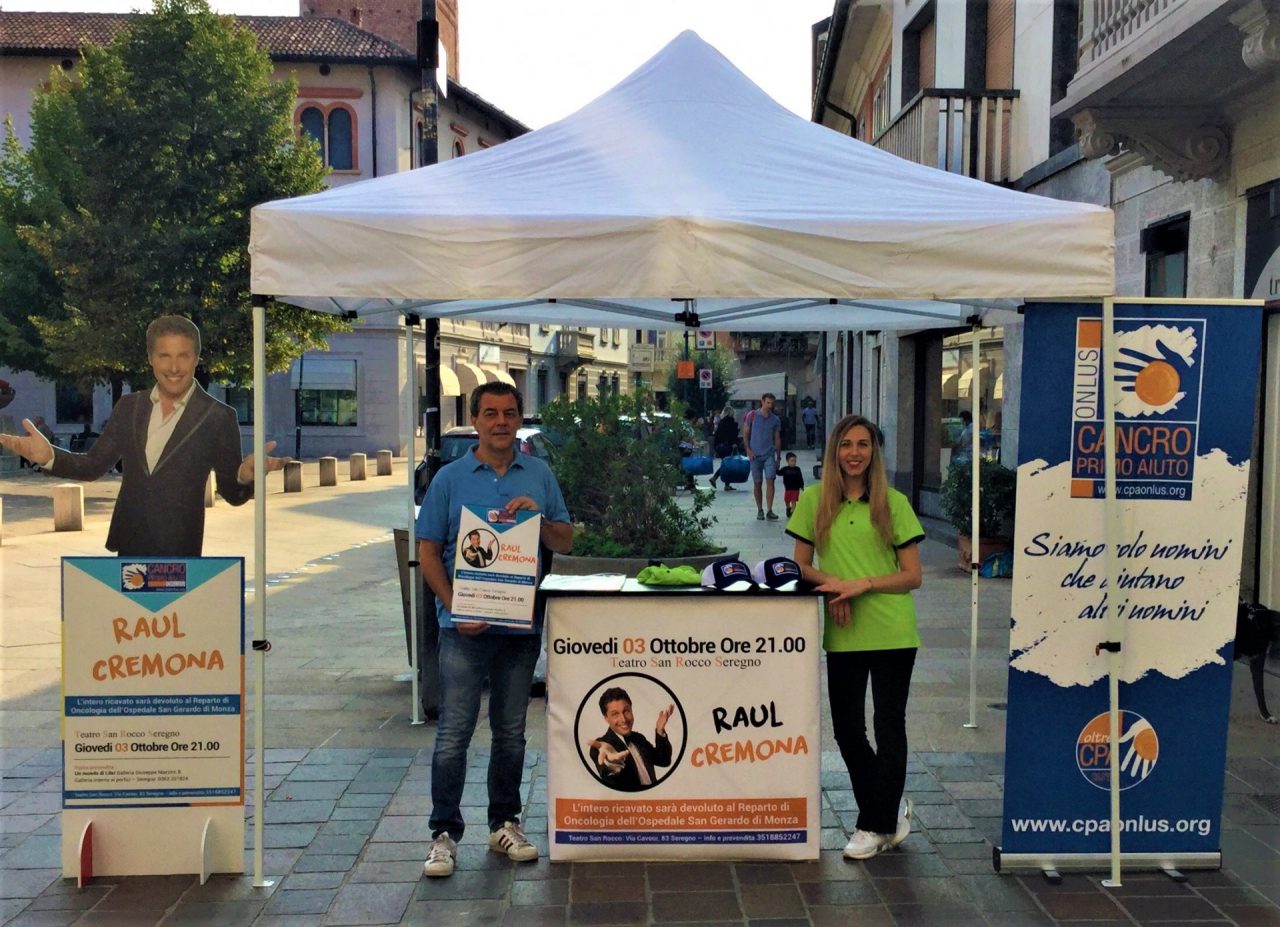 Tutti a teatro con Raul Cremona per solidarietà