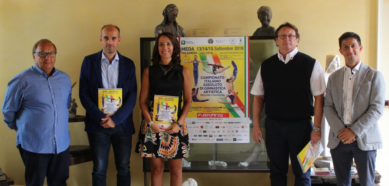Ginnastica artistica, Meda pronta a ospitare i campionati italiani assoluti