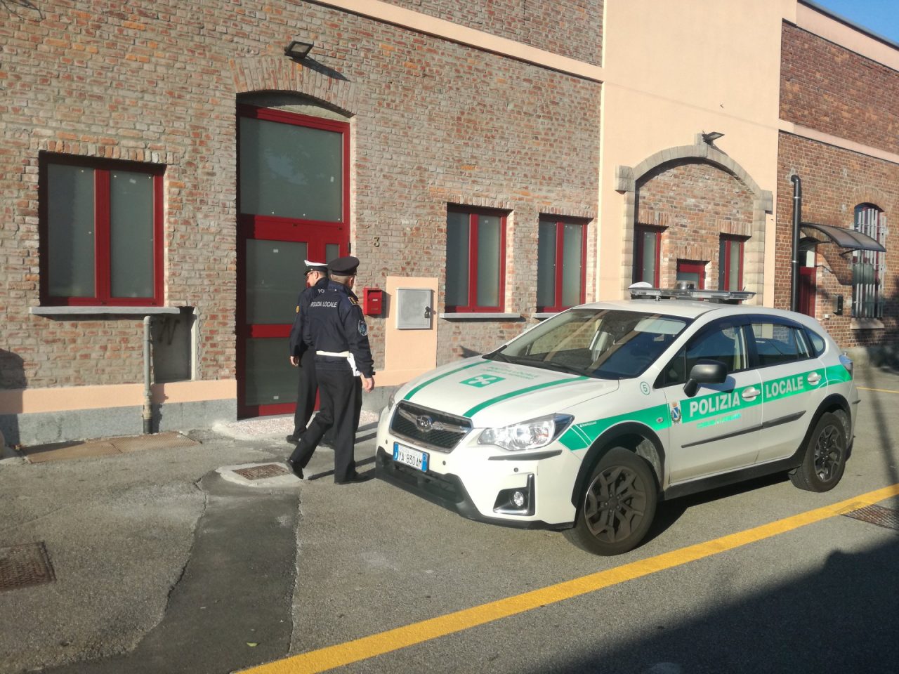 Controlli della Polizia locale al centro islamico FOTO