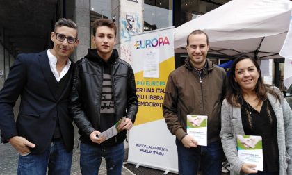 Più Europa a Monza per la campagna "Figli Costituenti"