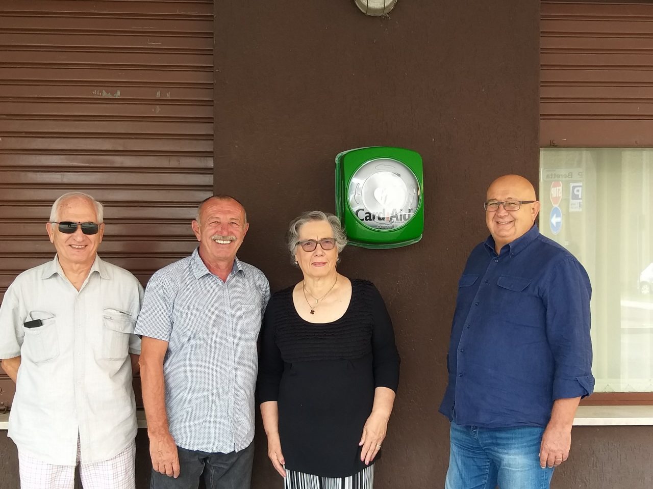 Carnate, un nuovo defibrillatore in via Beretta