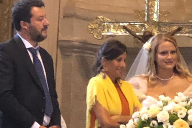 Chi è Giorgia Colombo, la giornalista che al matrimonio ha avuto come testimone Matteo Salvini