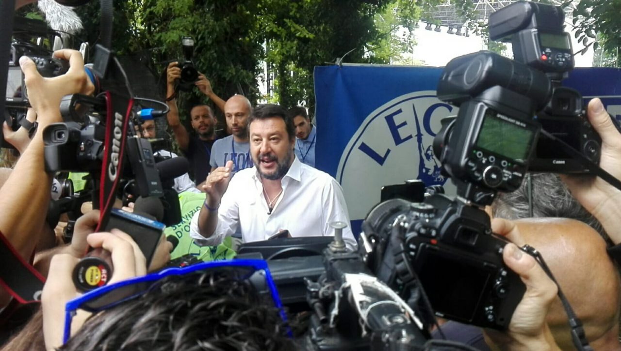 Raduno di Pontida 2019 tra slogan, immagini sacre e contestazioni FOTO E VIDEO
