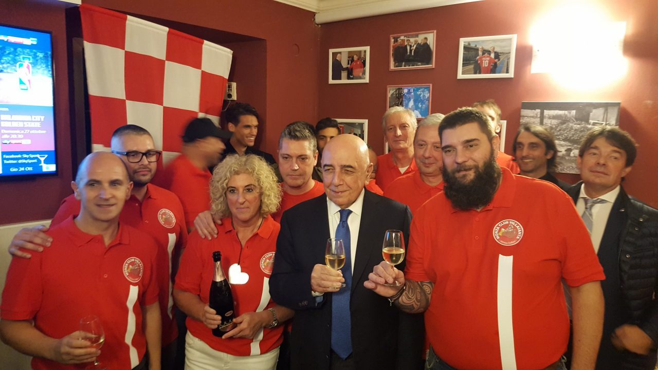 Adriano Galliani battezza il “suo” Monza Club – VIDEO