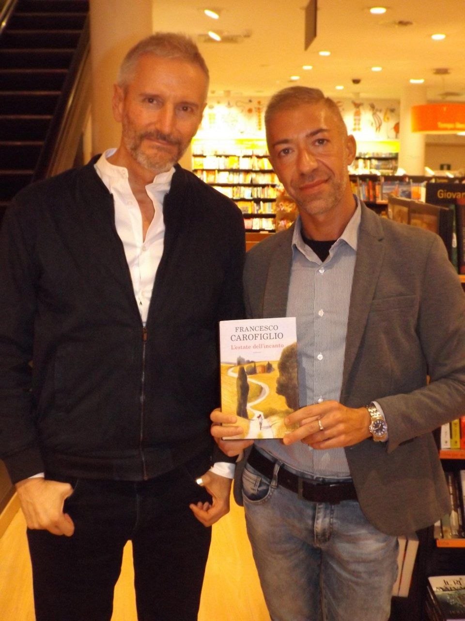 Carofiglio ha incantato i monzesi a La Feltrinelli
