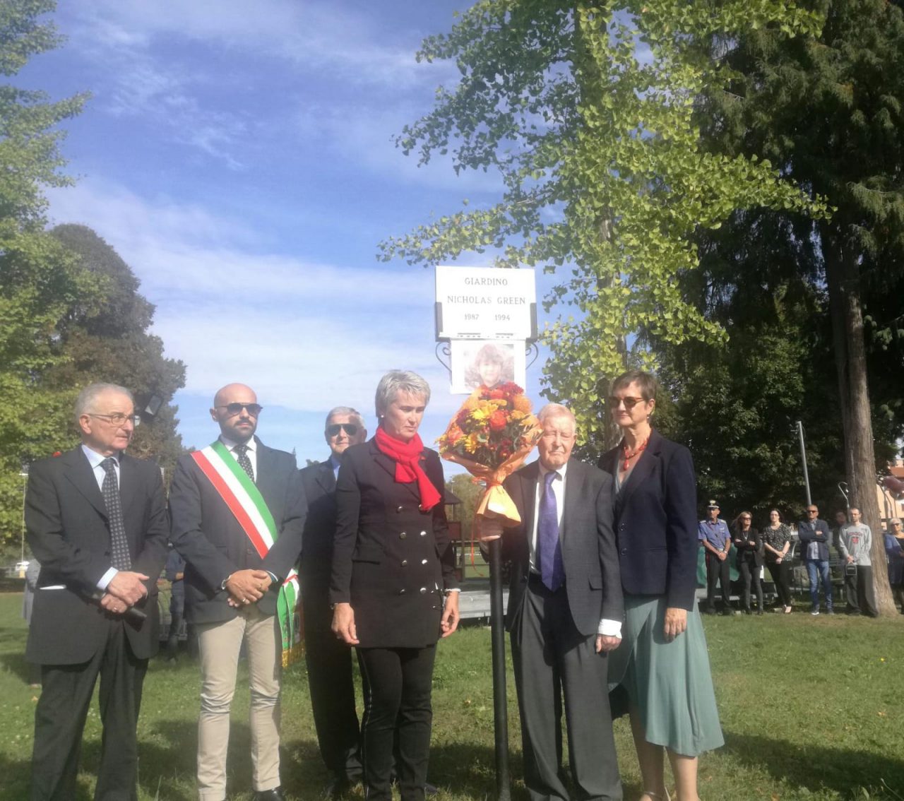 Giussano,  Nicholas Green: commemorazione al parco a lui dedicato