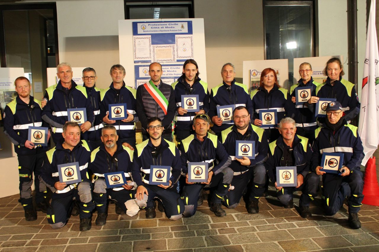 La Protezione civile di Meda compie 20 anni
