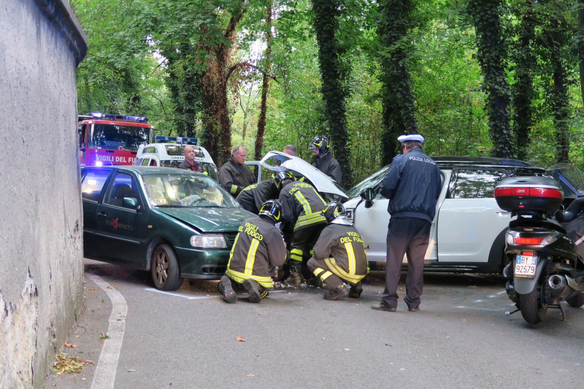 Biassono Incidente a San Giorgio