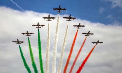 Le Frecce Tricolori voleranno nei cieli di Monza durante il Gran Premio