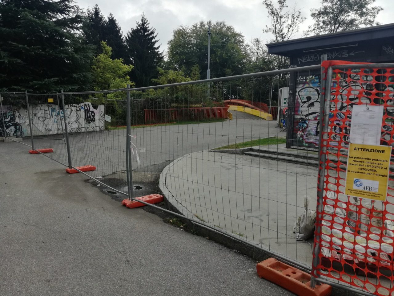 Dopo anni di attesa si sistema il ponte del mercato