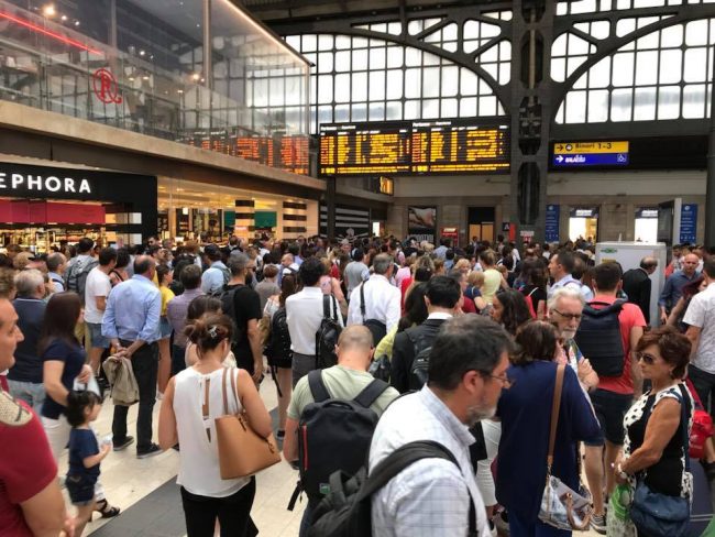 Domenica 16 giugno sciopero dei treni
