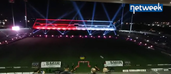 Che spettacolo le nuove luci dello Stadio Brianteo! VIDEO