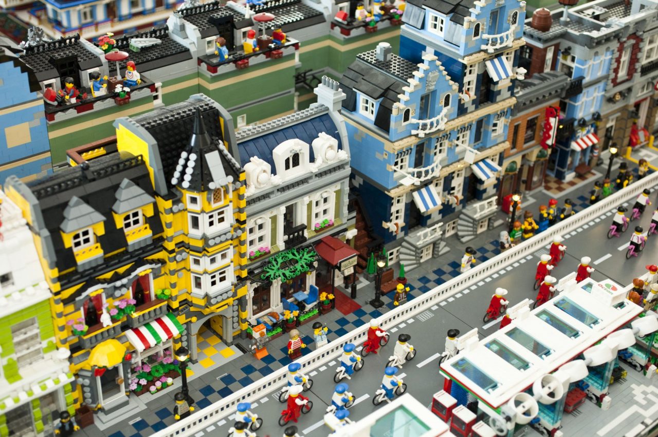 La più grande città di Lego sotto l’Arengario