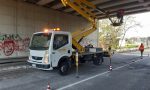 Prova di carico sul ponte riparato