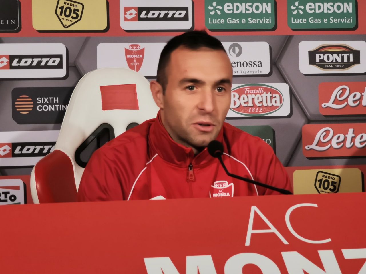 Monza-Alessandria interviste, dopo il successo Brocchi lascia la scena ai suoi ragazzi