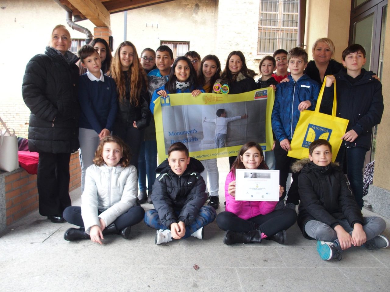 Alloro nazionale per i piccoli custodi del Castello visconteo di Trezzo sull’Adda