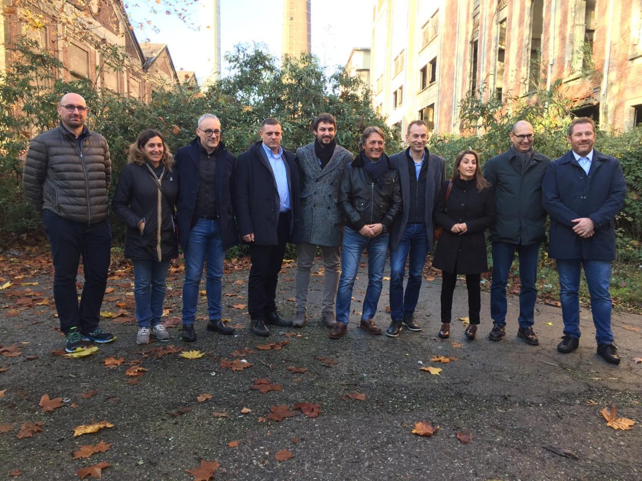 Le Commissioni Regionali Ambiente e Antimafia visitano l’ex Snia di Varedo FOTO