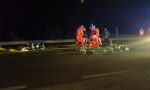 Incidente a Bellusco, motociclista gravissimo VIDEO E FOTO