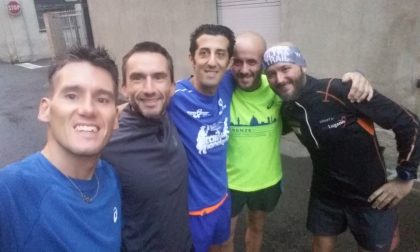 Con l'olimpionico Igor Cassina alla Maratona di Atene