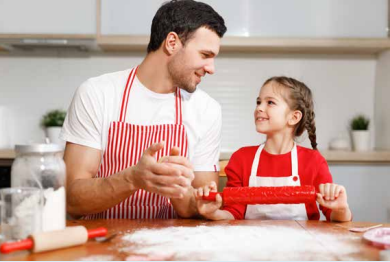 Laboratori di cucina gratuiti per i papà e i loro bambini INFO