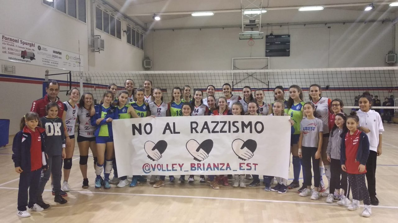 Volley Brianza Est dice no al razzismo