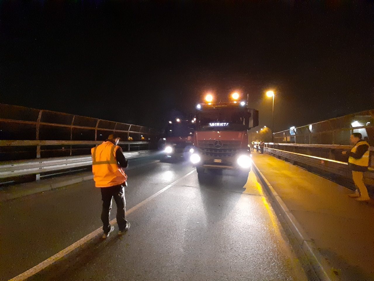 Varedo: concluse le prove di carico sul ponte della Milano-Meda I RISULTATI