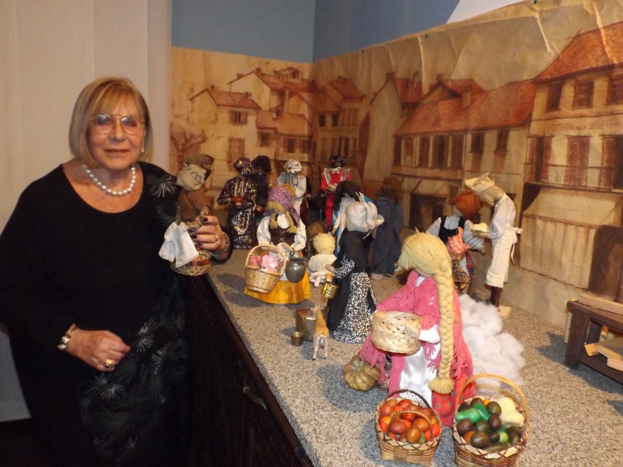 La Monza dell’800 nel presepe di Ghi Meregalli