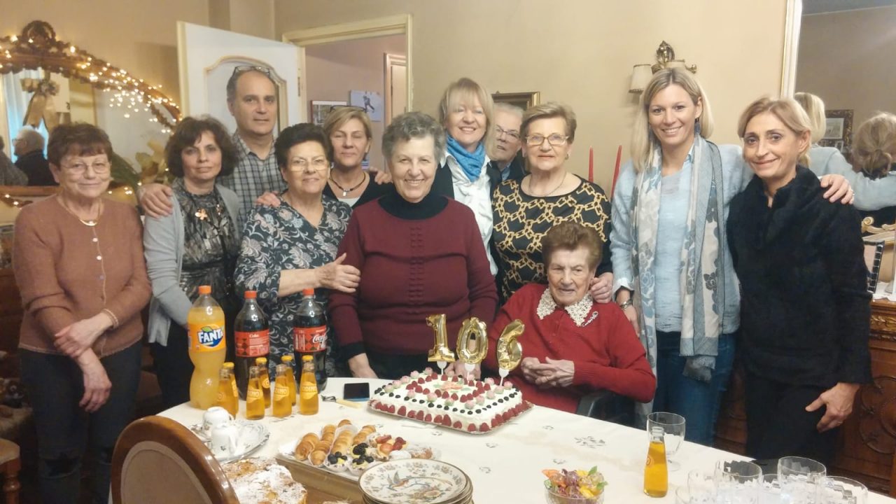 Nonna Erminia, 106 anni e non sentirli