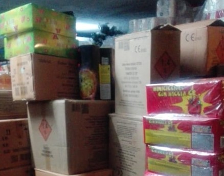 Capodanno, botti fuorilegge scattano sequestri