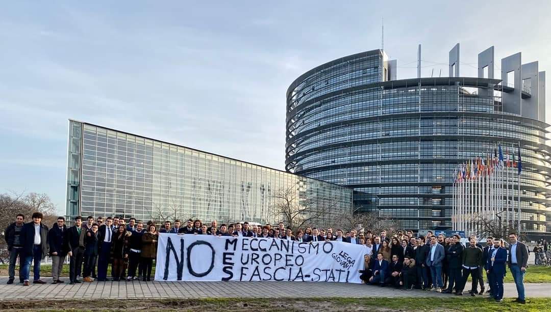 Lega Giovani al Parlamento europeo FOTO
