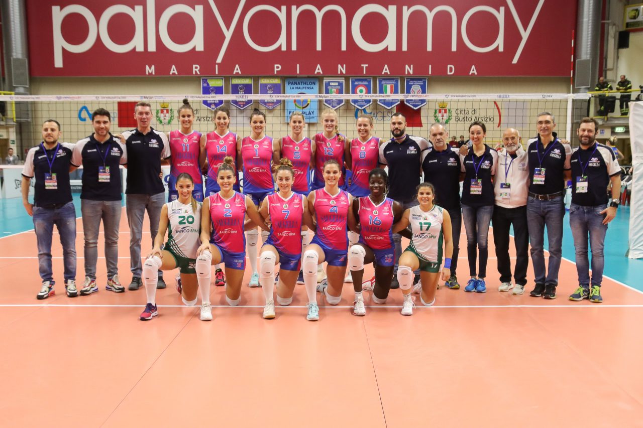 Saugella Monza, esordio impeccabile in Coppa Cev