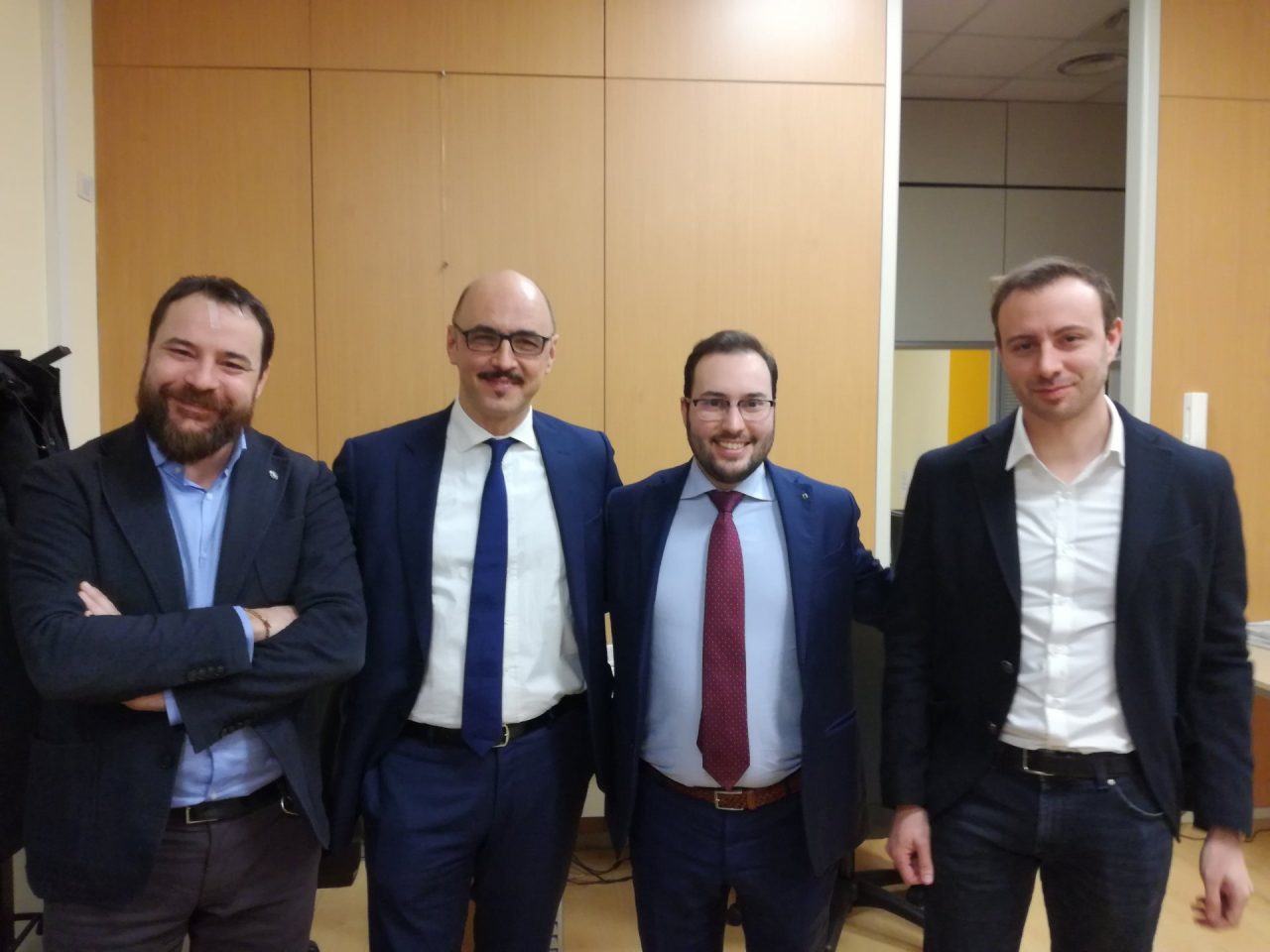 Il viceministro all’Interno in visita in redazione