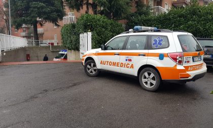 Soccorsi a Cavenago per una donna precipitata