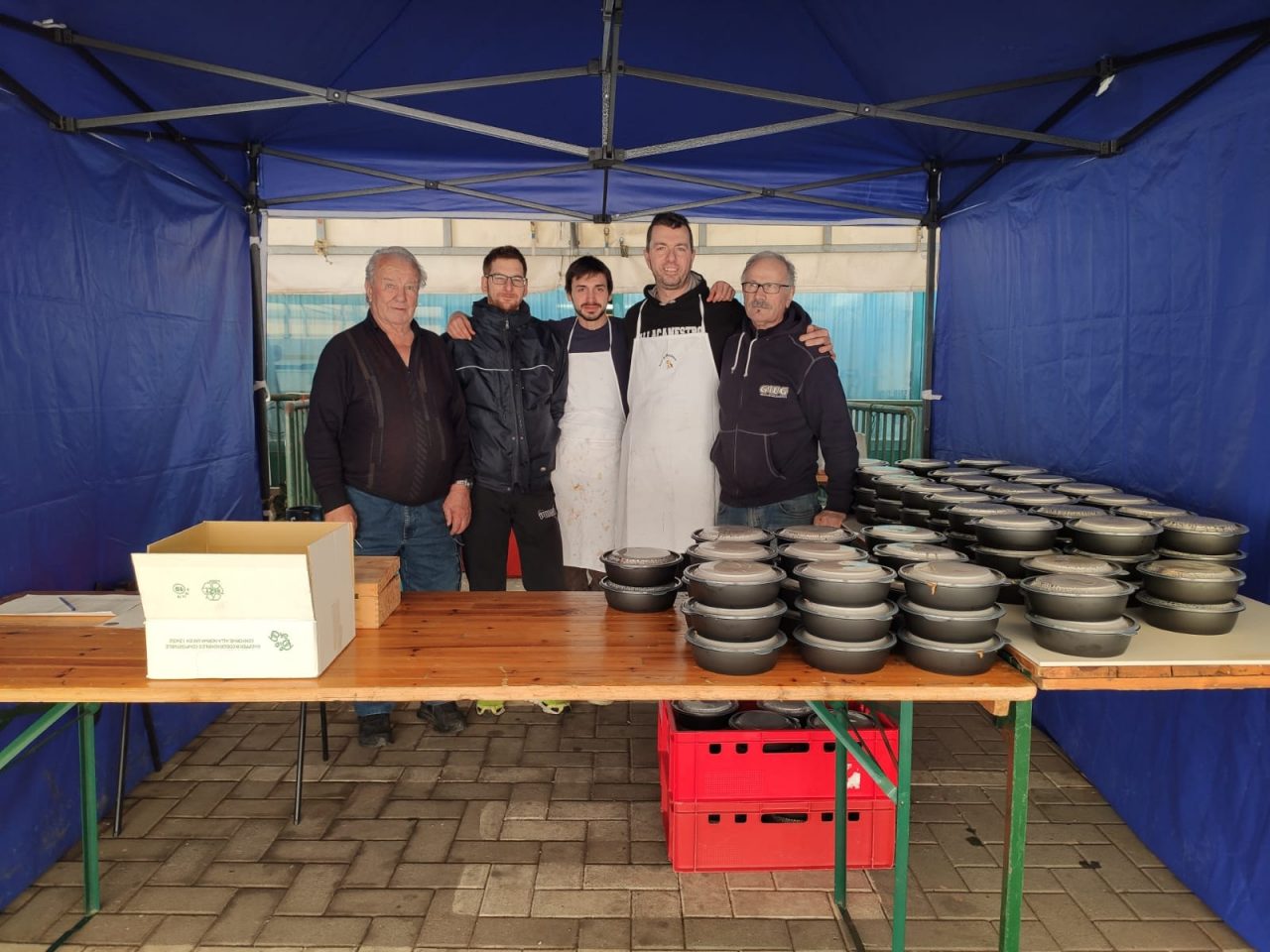 Camparada, cassoeula d’asporto con gli Amici del Masciocco
