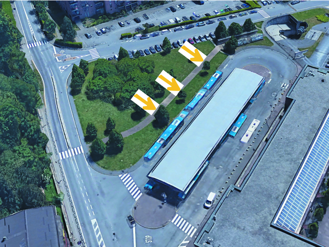 Vimercate: occhio alla riorganizzazione delle fermate degli autobus in piazza Marconi