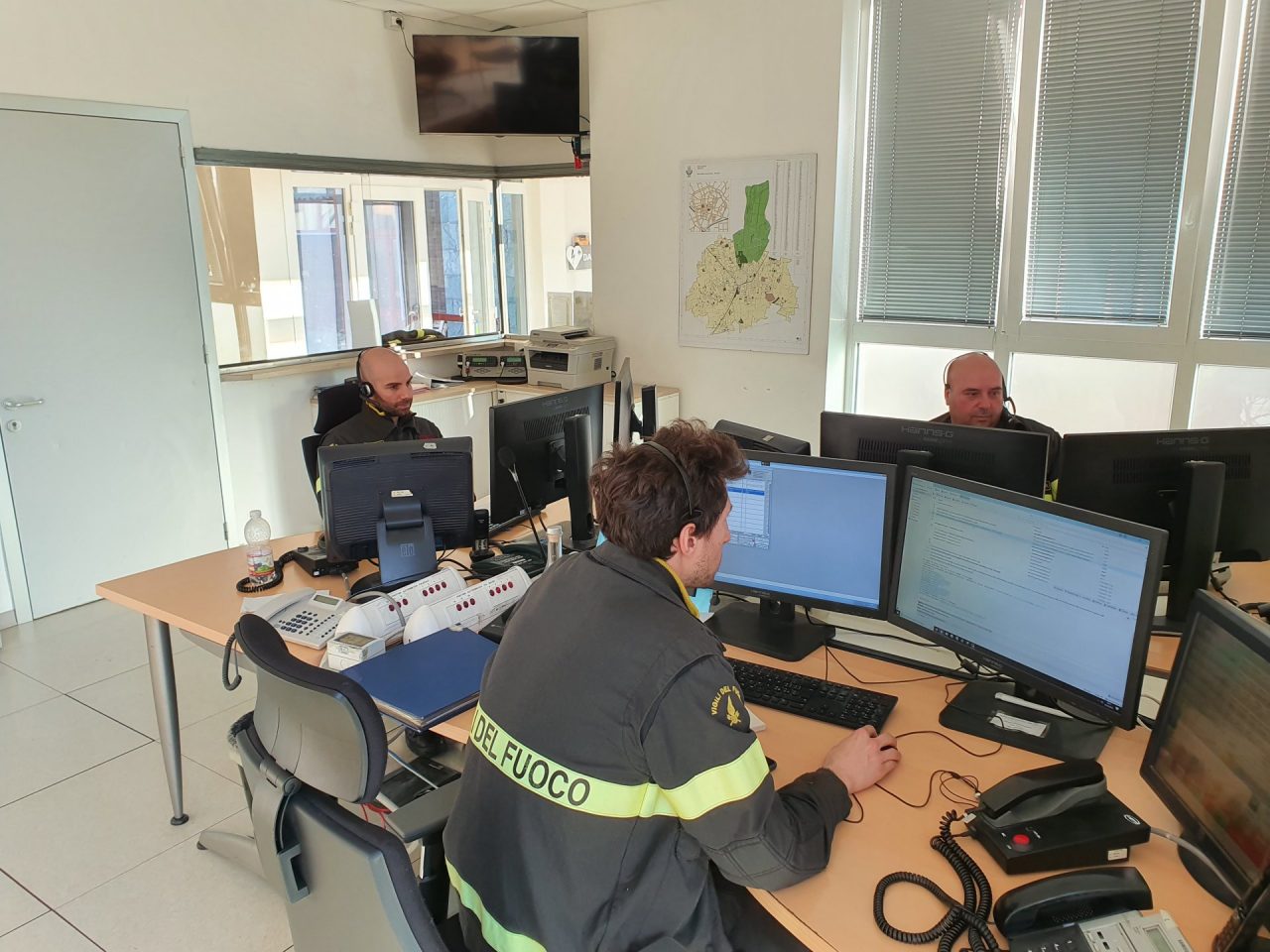 Giovedì avvio della Sala Operativa provinciale del Comando dei Vigili del fuoco FOTO