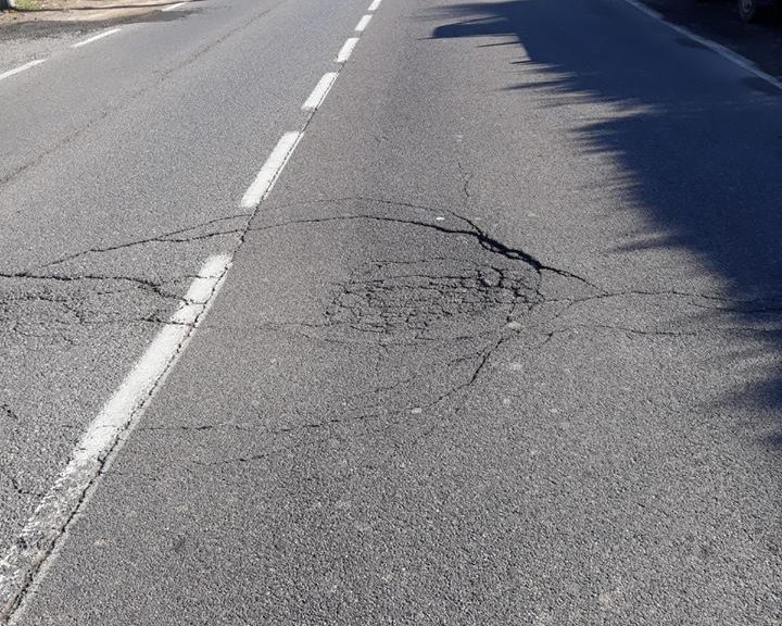 Lavori in corso sulla Sp118 Seregno – Cogliate per un cedimento stradale
