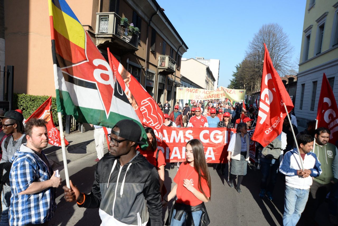 Manifestazione contro il razzismo  e i Decreti Sicurezza oggi a Vimercate