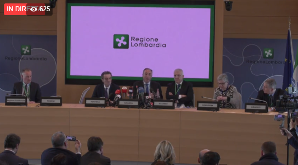 Coronavirus Lombardia: la conferenza stampa in Regione DIRETTA VIDEO