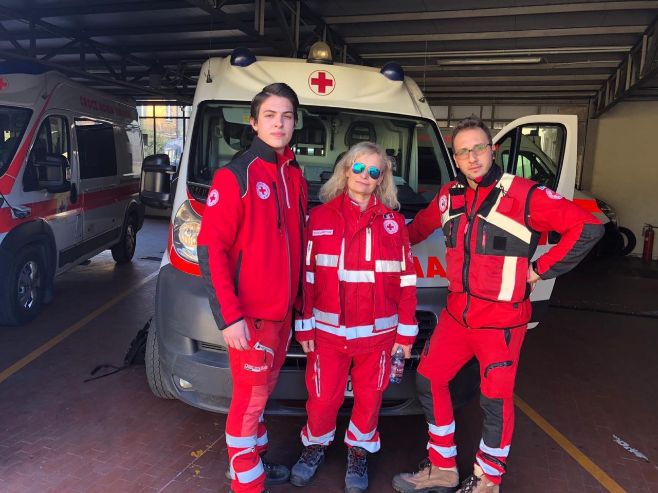 Coronavirus: la Croce Rossa di Monza a Linate per i controlli