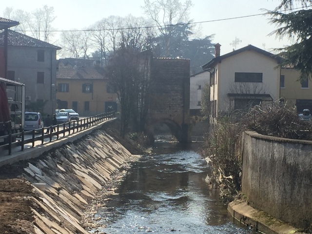 Torrente Molgora: terminati i lavori di messa in sicurezza della sponda sinistra