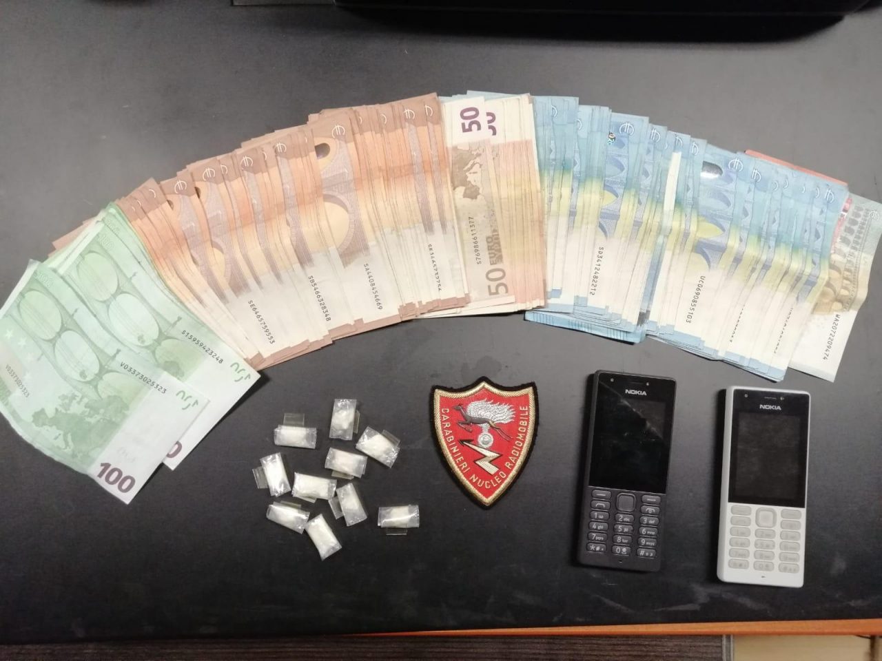 A Seregno fermato con dieci dosi di cocaina