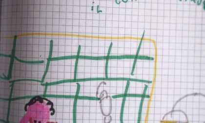 Il disegno della sua bimba commuove il papà medico