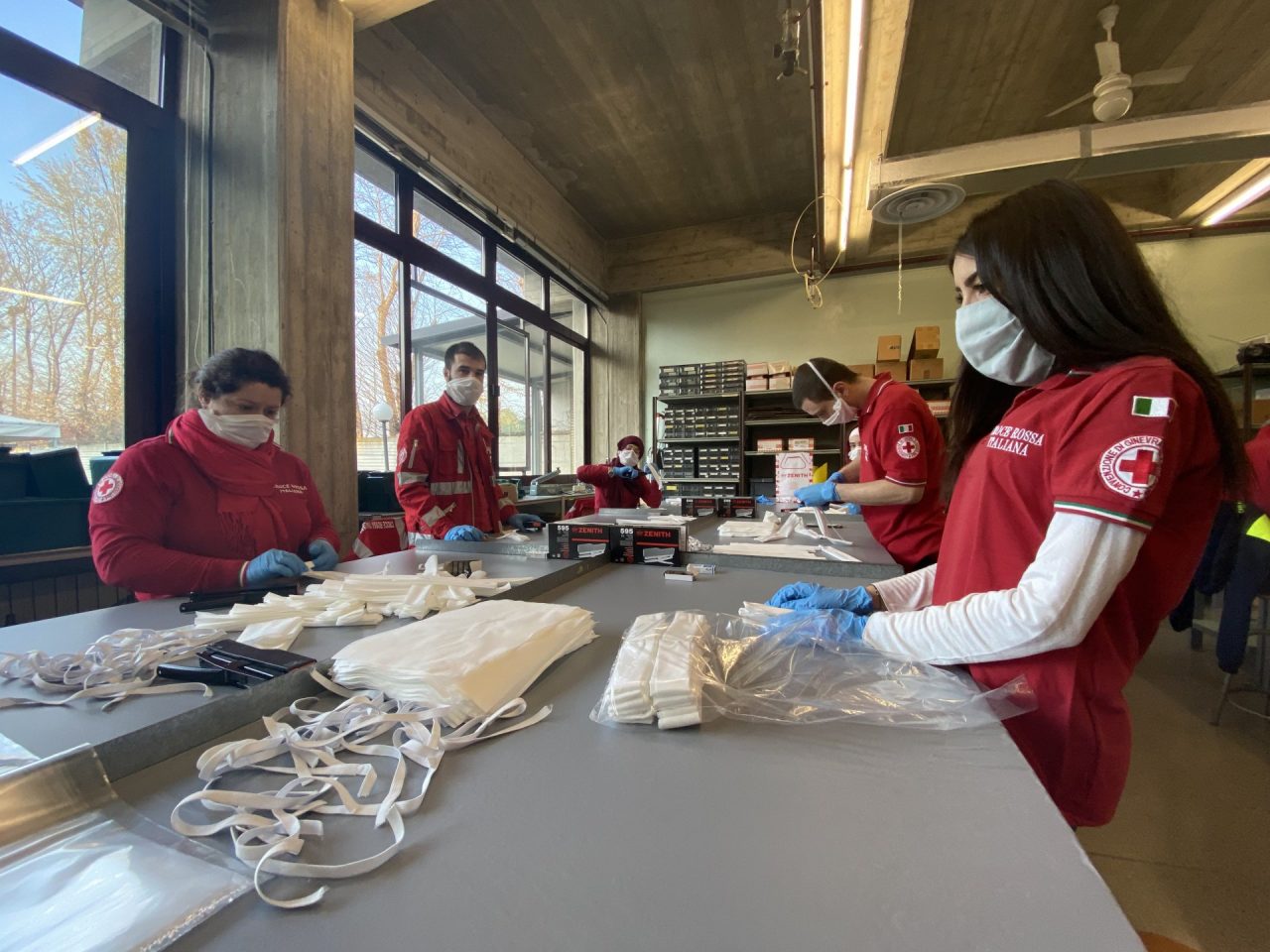 Oltre 50mila protezioni da Protezione civile e Croce Rossa