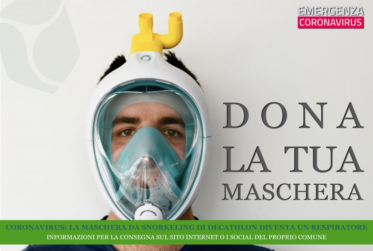 Raccolta di maschere per snorkeling,  anche la Provincia partecipa